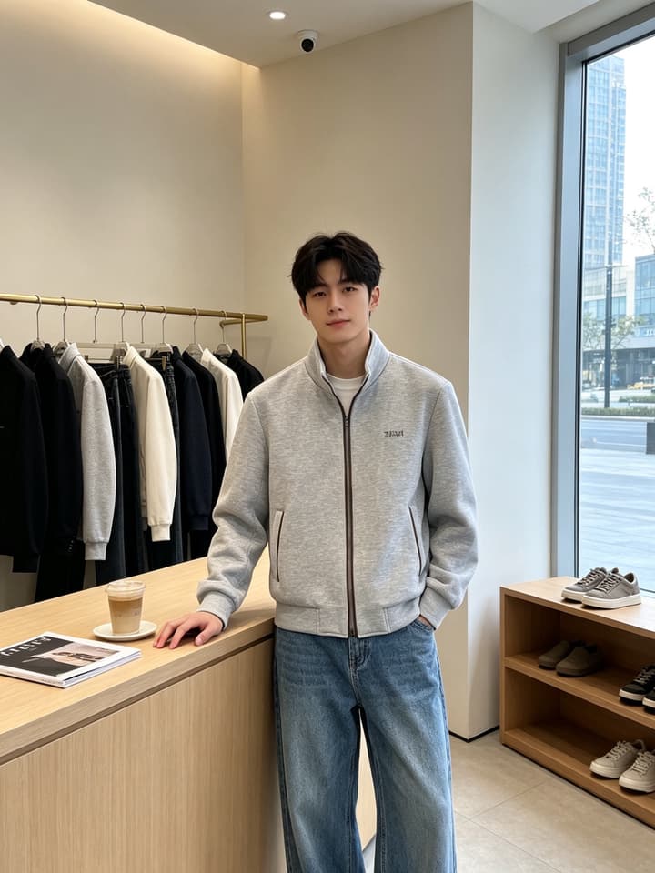 Zegna Men's Casual Jacket