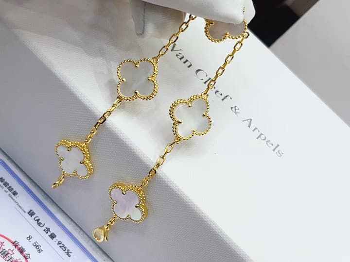 Van Cleef & Arpels Alhambra Five-Motif Bracelet