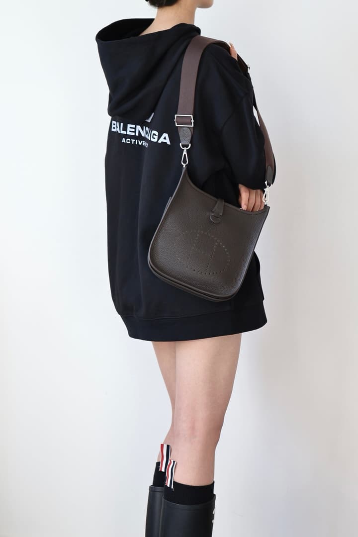 Hermès 23cm Handbag – Ebony