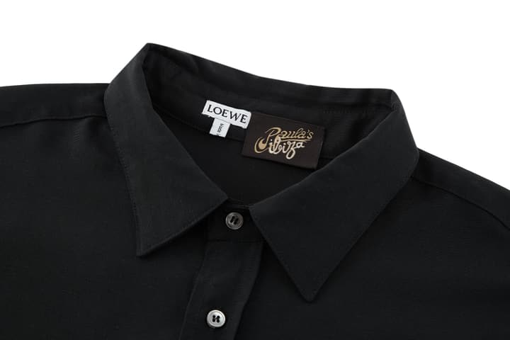Loewe Embroidered Silk Shirt