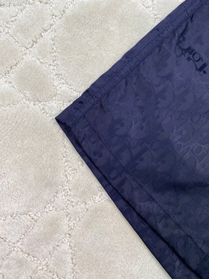 Dior Jacquard Swim Trunks – 2026SS in Navy Blue