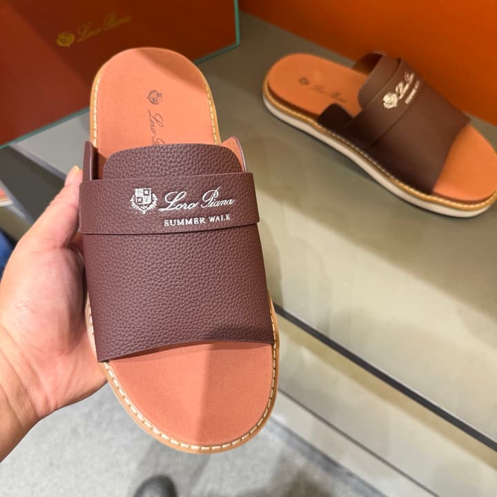 Loro Piana Summer Walk Crisscross Mules