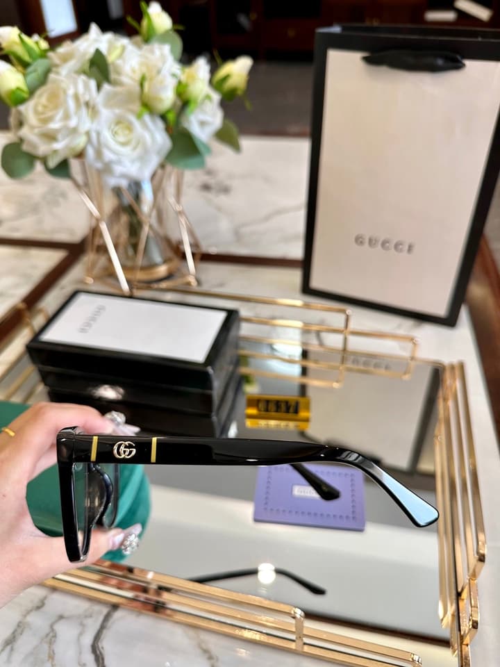 Gucci Polarized Sunglasses in Clear Lenses