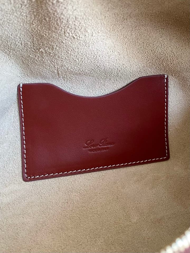 Loro Piana L23 Handbag – 23 cm in Brick Red