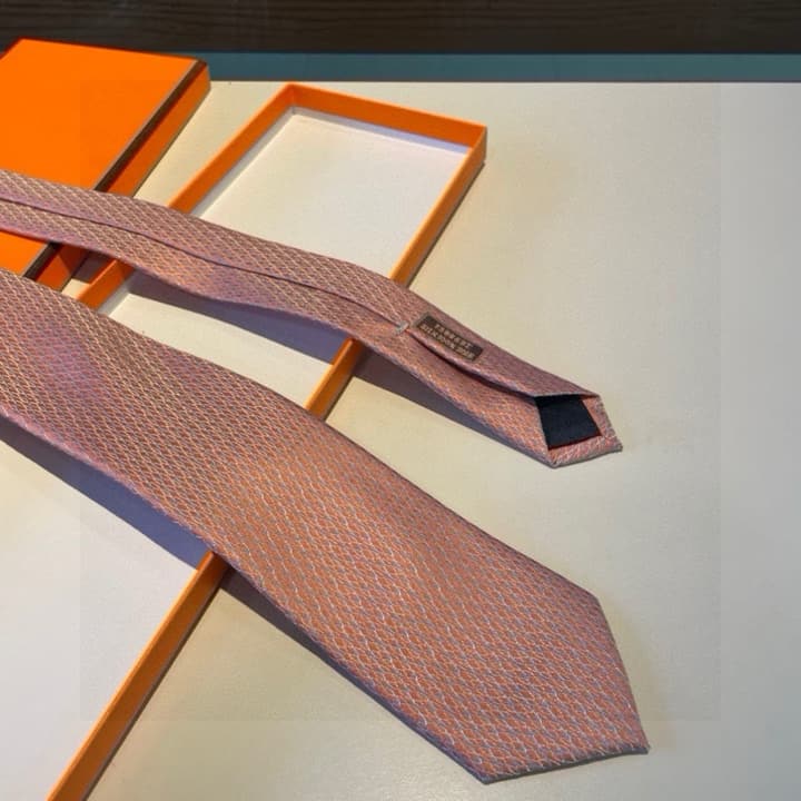 Hermès Men's Silk Tie – New Collection in Blue