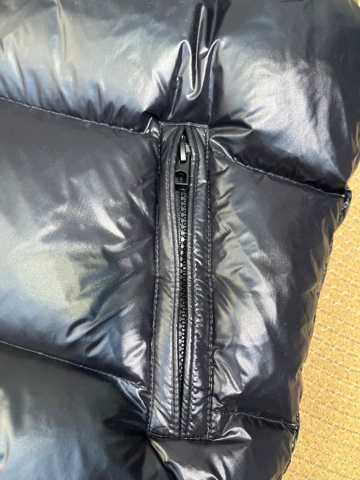 Moncler Lipsi Men's Down Vest – Early Autumn Collection in Black