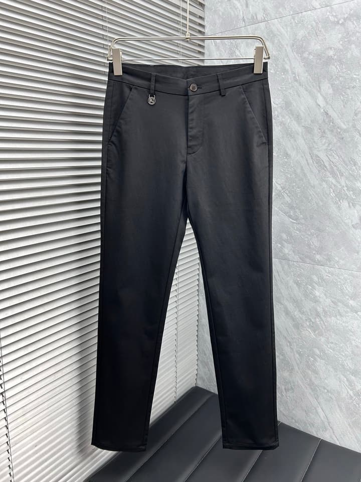 Burberry Tailored Casual Trousers – 2025SS in Camel Brown
