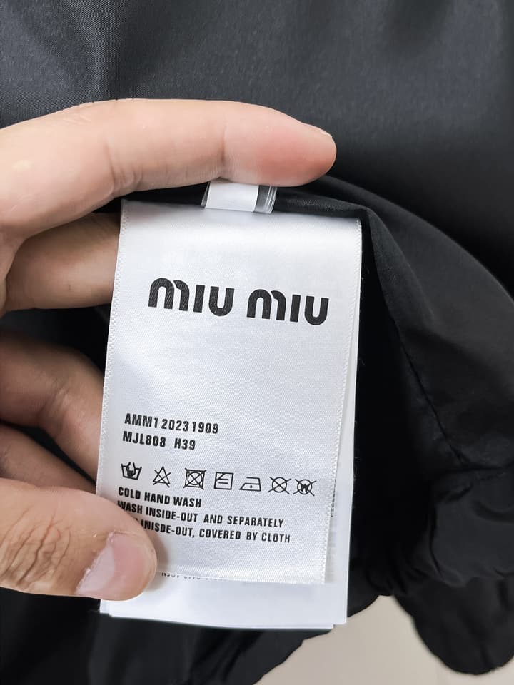 Miu Miu Men's Casual Jacket – 2026SS in Black