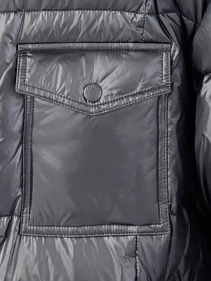 Moncler Men's Fashion Hooded Down Jacket – 25FW in Black Hooded Puffer