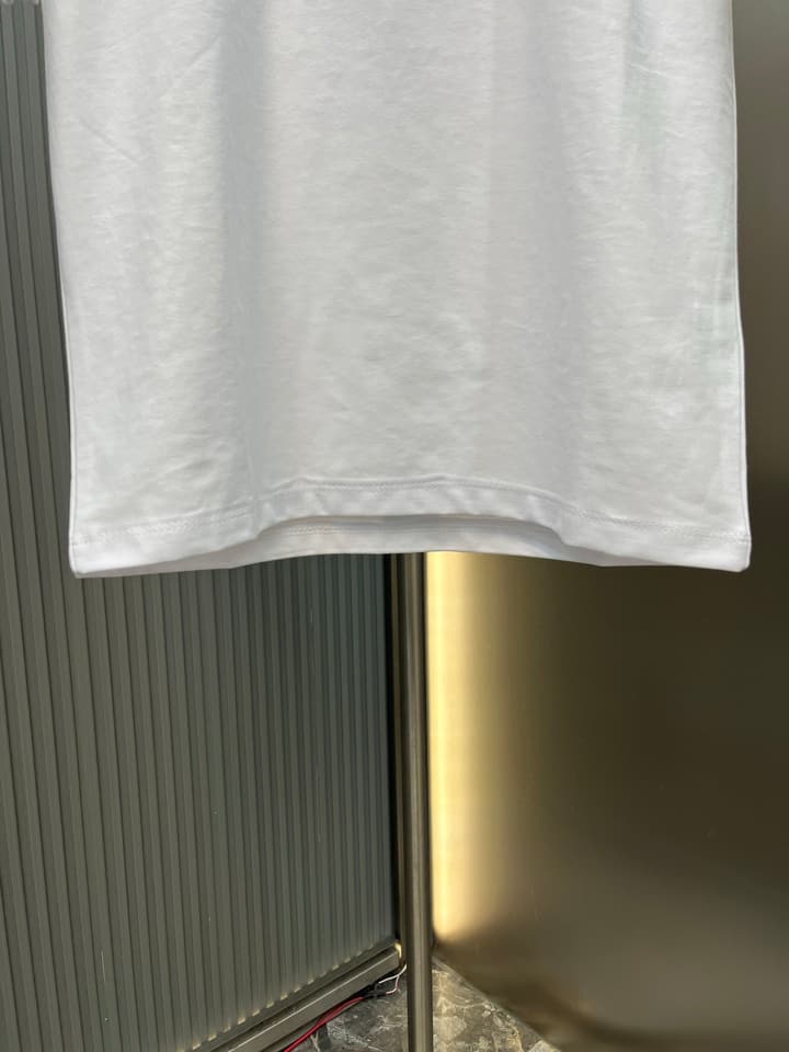 Celine Triomphe Embroidered Loose T-Shirt in Grey
