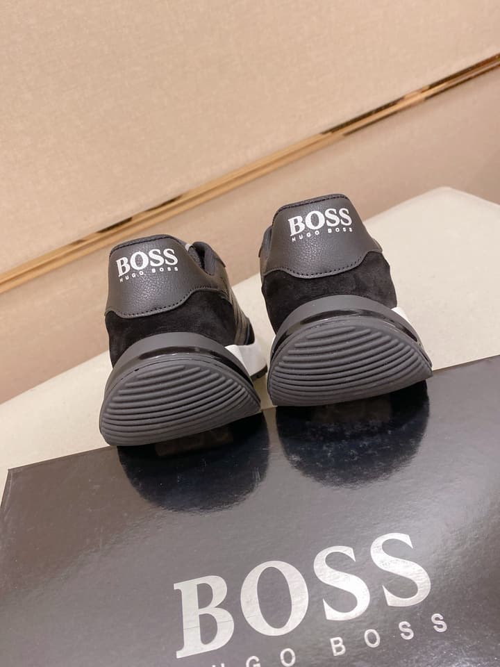 Boss Latest Casual Men's Sneakers in Dark Gray