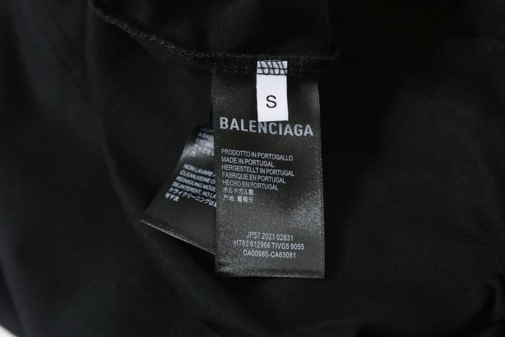 Balenciaga Blurred Cola Print T-Shirt – 26SS in Black