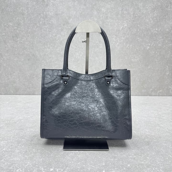 Balenciaga Le City Tote in Rock Grey – Small in Rock Grey
