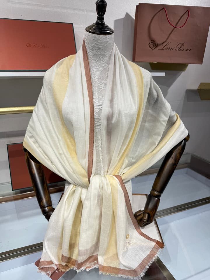Loro Piana Cashmere Scarf – 2025 Collection