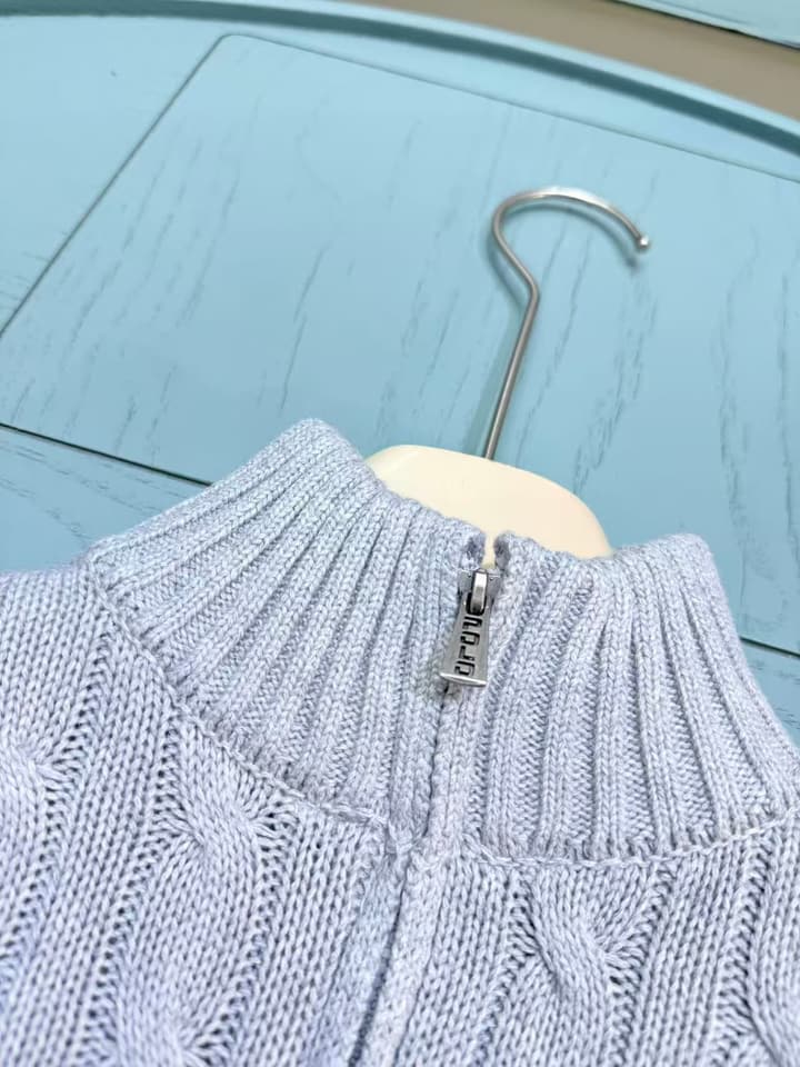 Ralph Lauren Polo Boys' Striped Knit Sweater – Kids Collection – 2025SS in Dark Navy Cable Knit