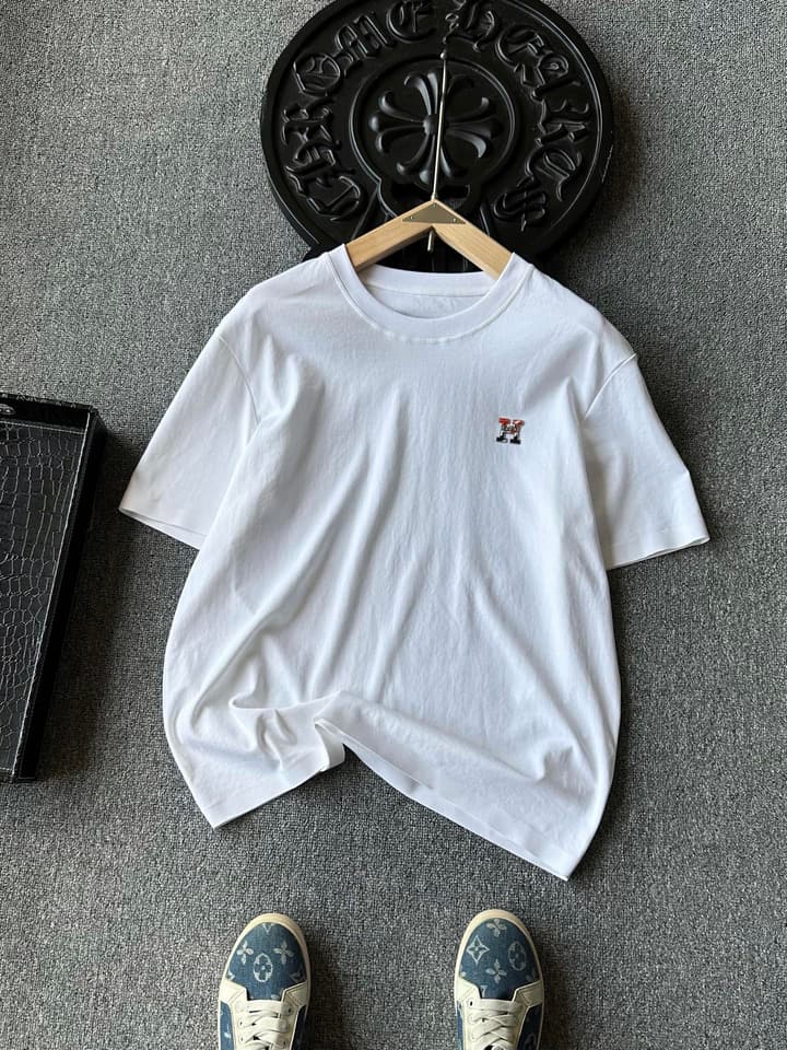 Hermès Liquid Ammonia Ice Silk T-Shirt – 2025 Collection in Black