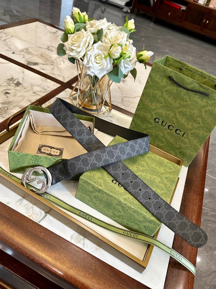 Gucci Classic Casual Leather Belt – 40mm