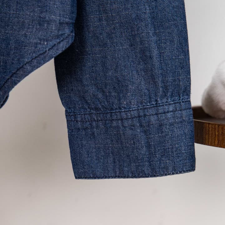 Loewe Double-Sided Denim Embroidered Shirt