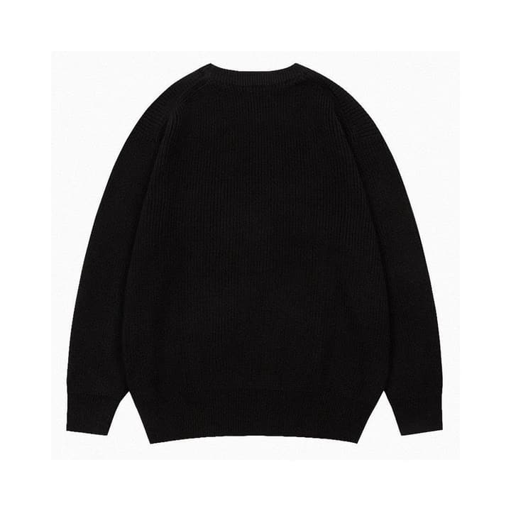 Celine Classic Embroidered Crewneck Sweater in Army Green