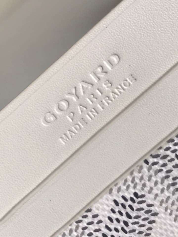 Goyard Card Holder in Black Pattern