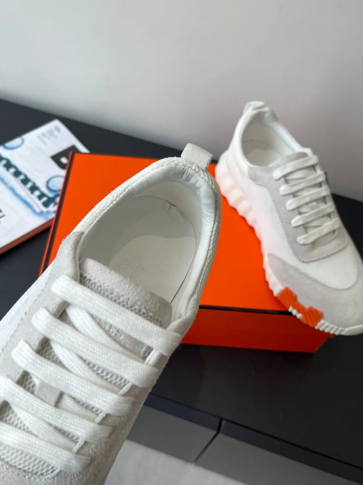 Hermès Classic Couple's Casual Sneakers in Black