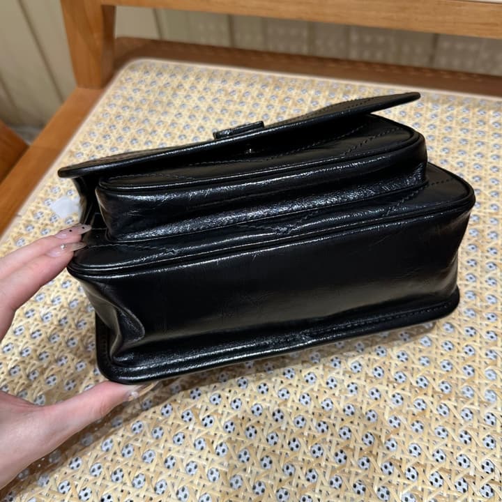 Saint Laurent Niki Baby Shoulder Bag in Apricot