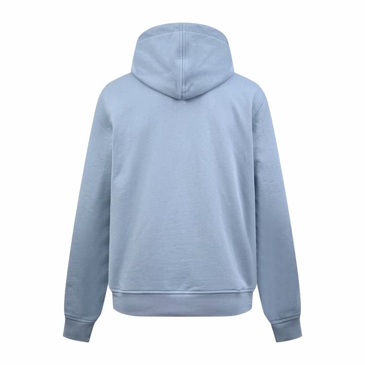 Ami Paris Heart Embroidery Zipper Jacket in Misty Sea Blue Zip Hoodie