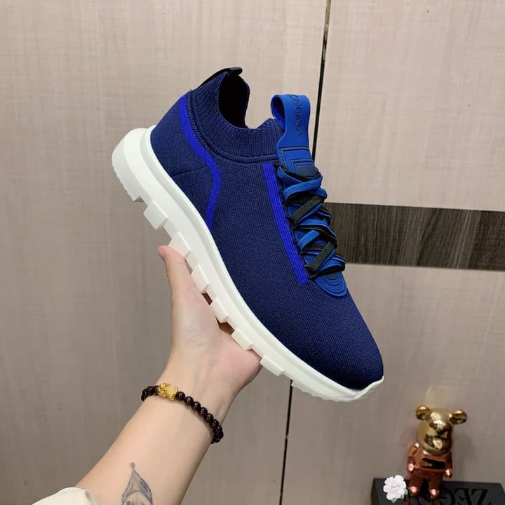 Zegna Latest Casual Sneakers in Black
