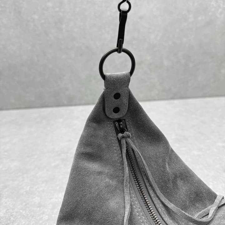 Balenciaga Le City Hobo Bag – Small in Frosted Grey