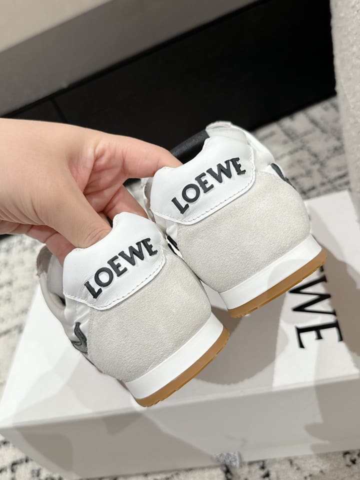 Loewe Ballet Runner 2.0 Unisex Sneakers – 2025 Collection in White And Light Blue