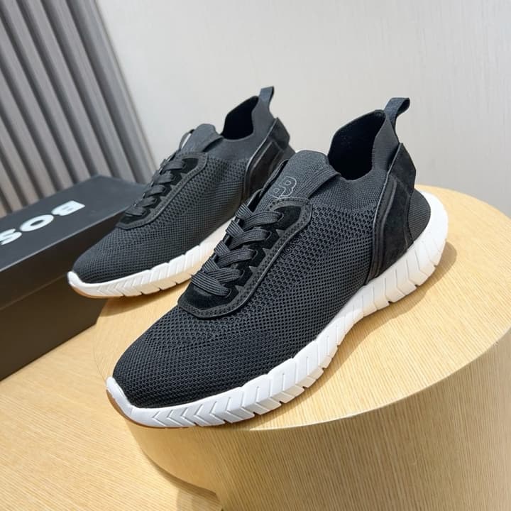 Boss Layered Design Sport Sneakers