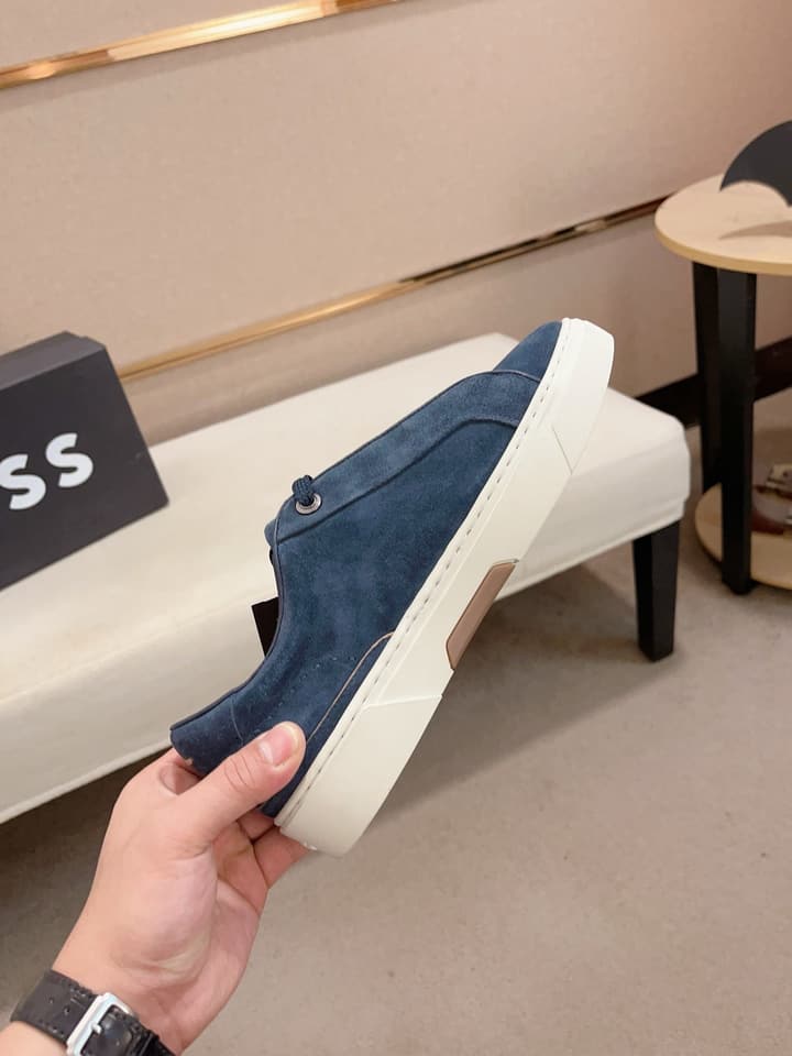 Boss Latest Casual Men's Sneakers in Black Monochromatic