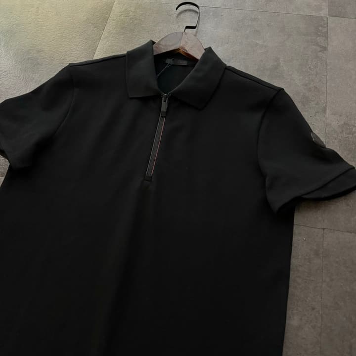 Moncler Classic Logo Polo Shirt – 2026SS in Apricot