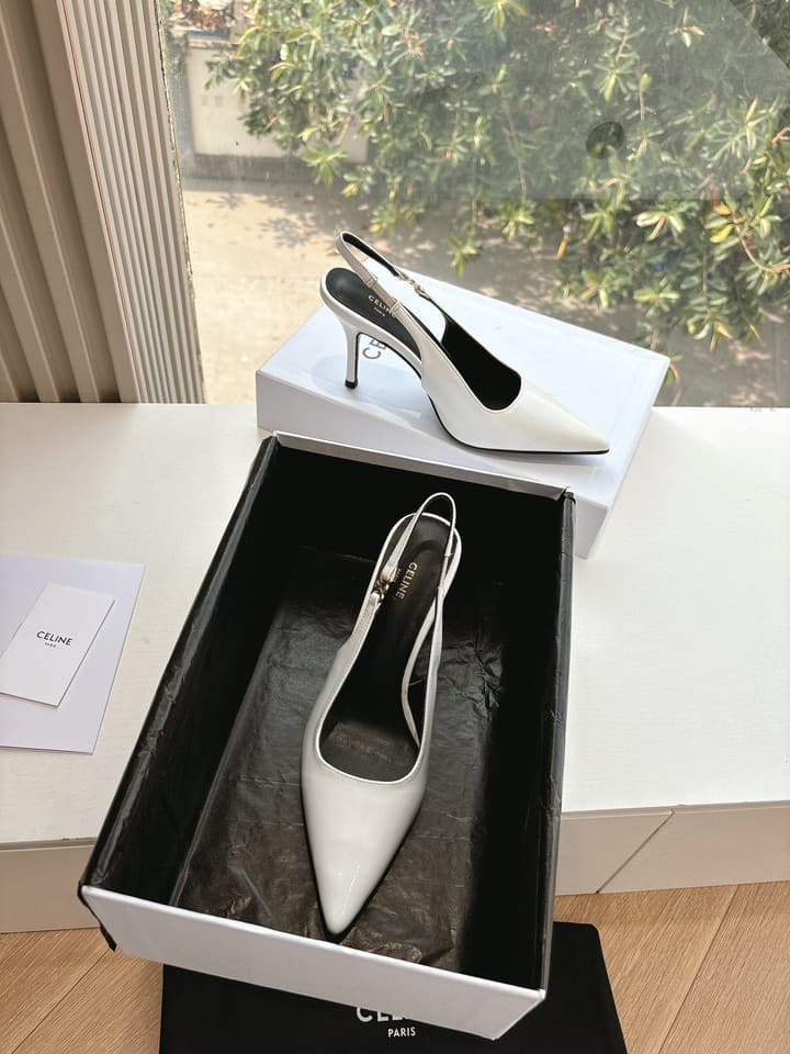 Celine Runner Platform Sneakers – 2025 Spring/Summer Collection in Burgundy Patent
