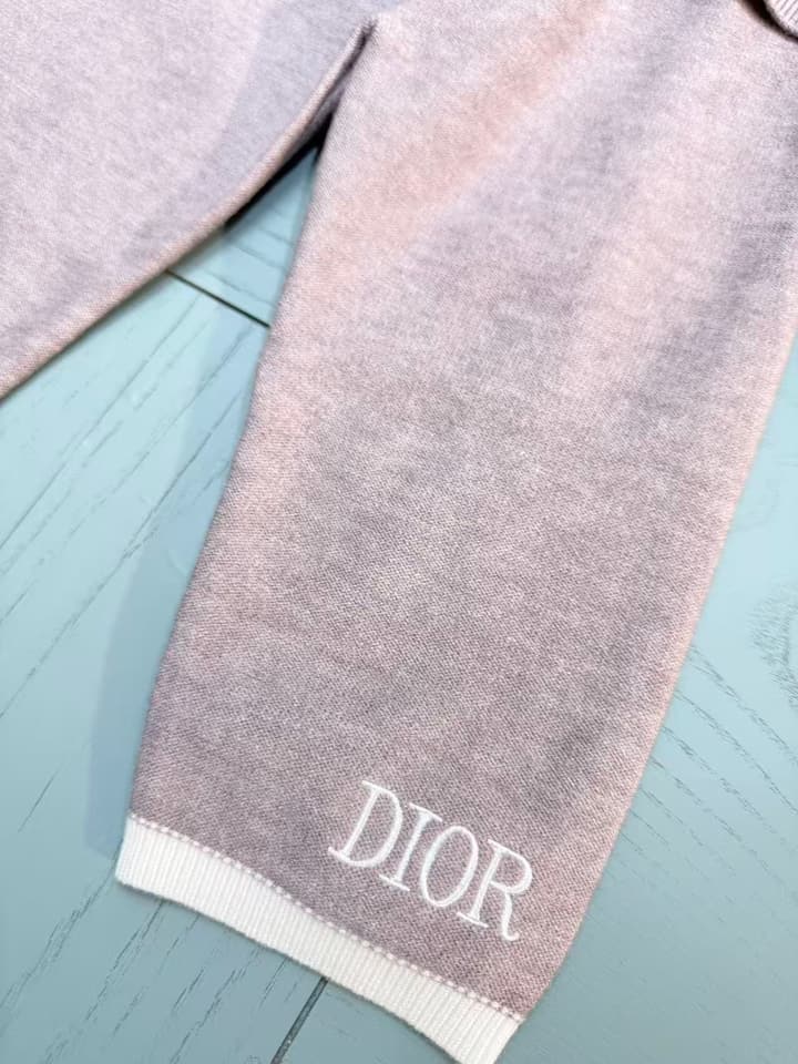 Dior Knit Three-Piece Set – Kids Collection