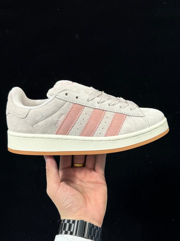 Adidas Originals Campus 00s Low-Top Sneakers in Black & White