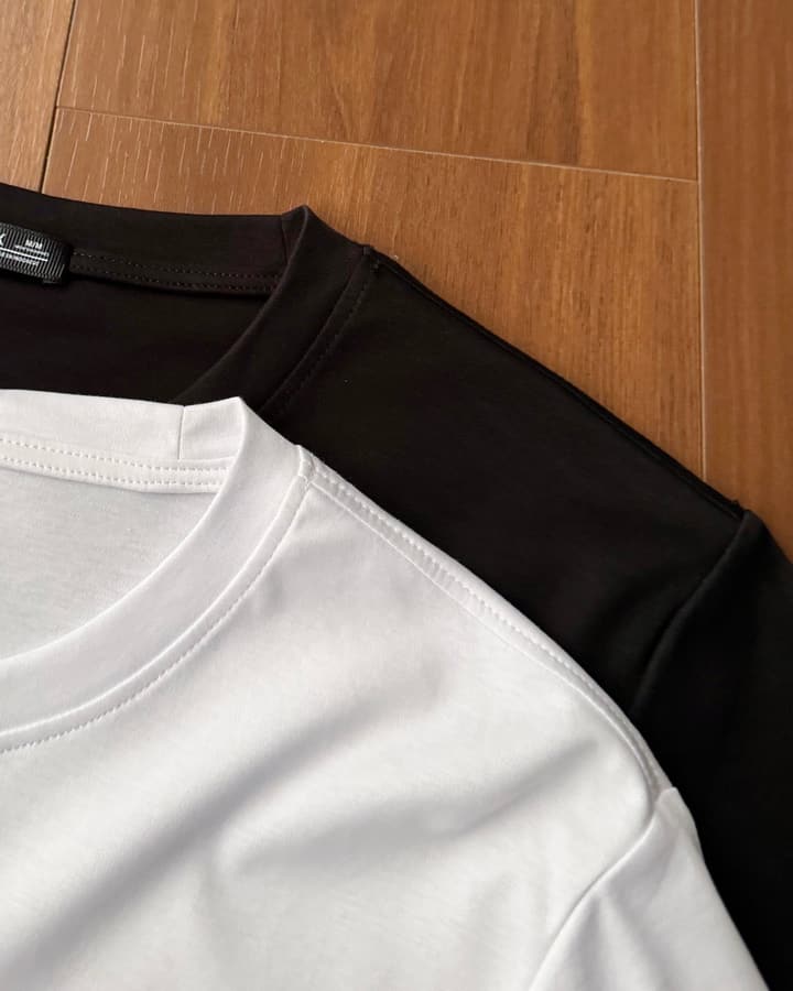 Arc'teryx Embroidered Minimalist Cotton T-Shirt in Classic Black