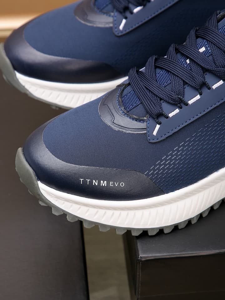Boss New Men's Athletic Sneakers in Monochromatic Black