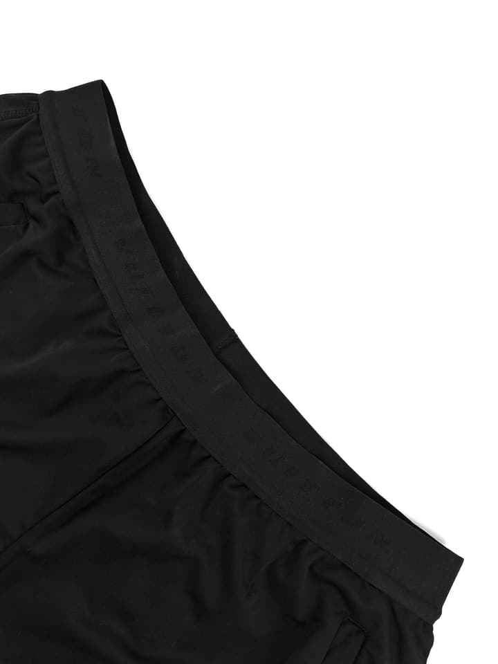 Louis Vuitton Double-Layer Sports Shorts in Matte Black