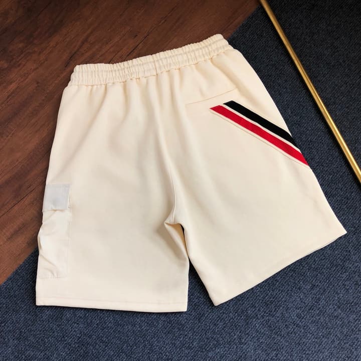 Moncler Embroidered Logo Casual Shorts – 2026SS in Apricot Cargo Shorts