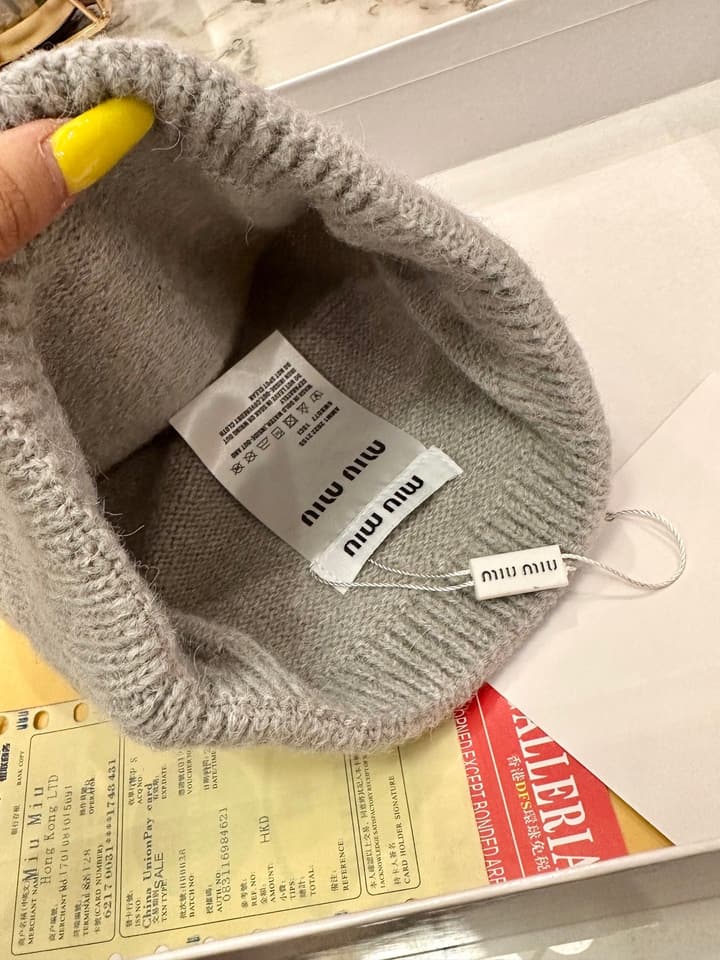 Miu Miu Women's Hat in Black