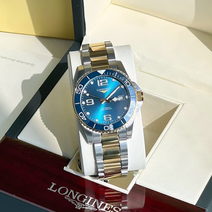 Longines Conquest Automatic Watch 41mm – Eddie Peng Edition in Two-tone Black Dial