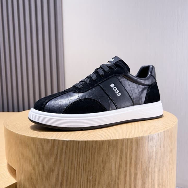 Boss Classic Leather Driving Shoes