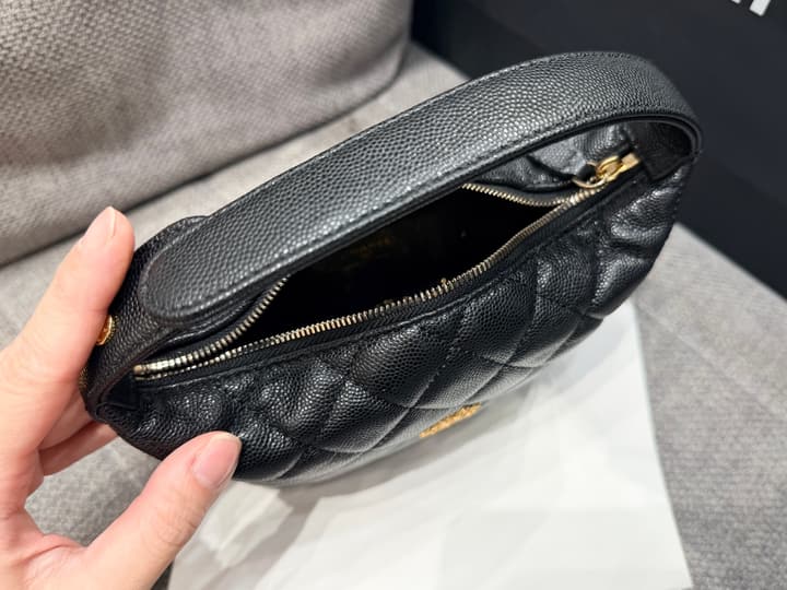 Chanel Caviar Leather Lunchbox Bag – 25C