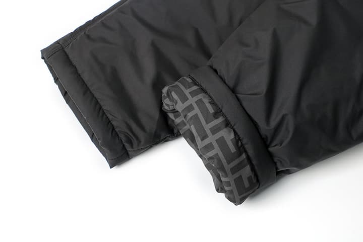 Fendi Collared Gabardine Jacket in Black Gabardine Jacket
