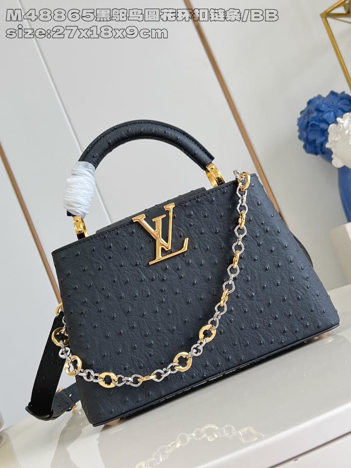 Louis Vuitton Capucines BB Chain On You Handbag