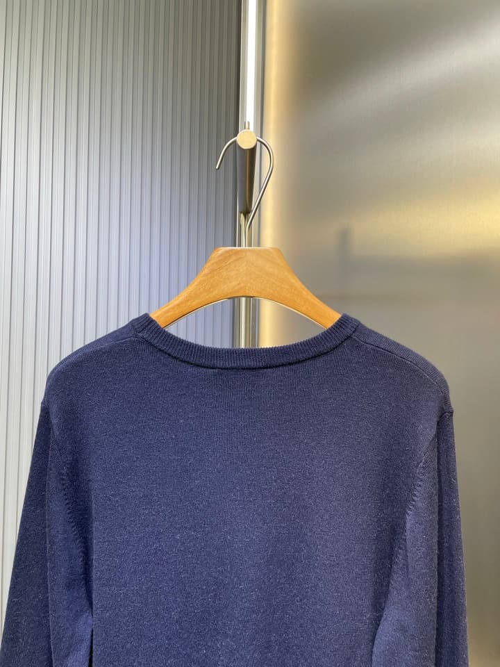 Gucci Embroidered Top – 2025FW in Dark Blue