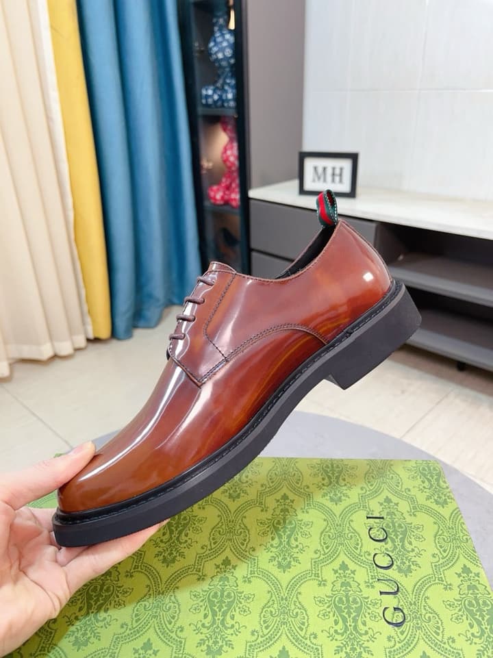 Gucci Men's Formal Leather Shoes – New Collection