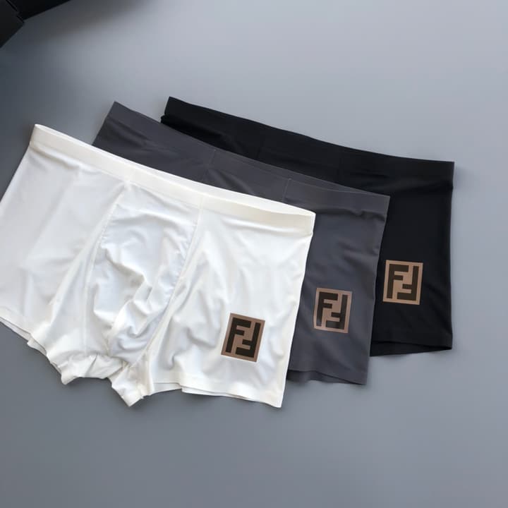 Fendi Classic Double F Seamless Underwear Set