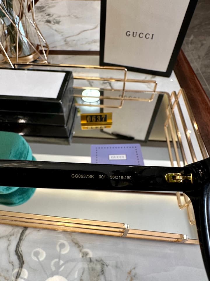 Gucci Polarized Sunglasses in Clear Lenses